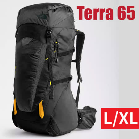 【The North Face】TERRA 65L 加大專業網狀透氣減震登山健行背包/3GA5-KX7 黑 V✿30E010